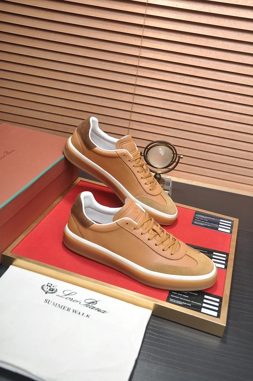 Men's men's shoes 💰540💶【𝐥𝐨𝐫𝐨 𝐏𝐢𝐚𝐧𝐚】lp classic loafers, an Italian treasure brand, the only brand that can match Hermès! Only after wearing it do we realize that we cannot let down our feet. The upper is imported cashmere, the lining of water-dyed cowhide ➕ the cowhide feet, the official original glass rubber outsole, and the pendant. Exclusive original packaging (tag ➕ brand paper ➕ outer box ➕ hand bag) code number: 38-45
